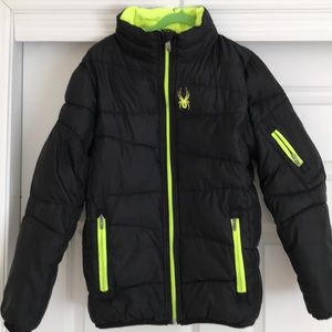 Spyder boys down coat